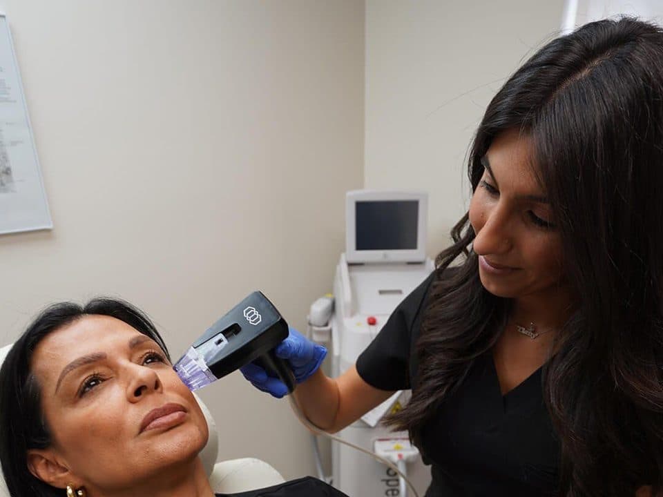 Non-surgical facelift (Morpheus8) at ALMAge Wellness & MedSpa, South Miami